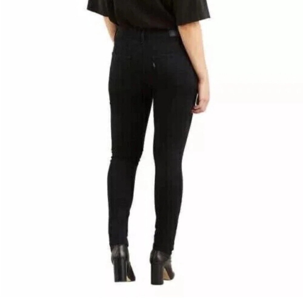 New Levi's 28X28 6 Short Womens 311 Shaping Skinny Soft Black Jeans - Picture 2 of 6